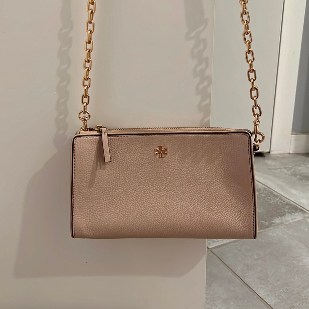 Tory Burch light pink shoulder bag